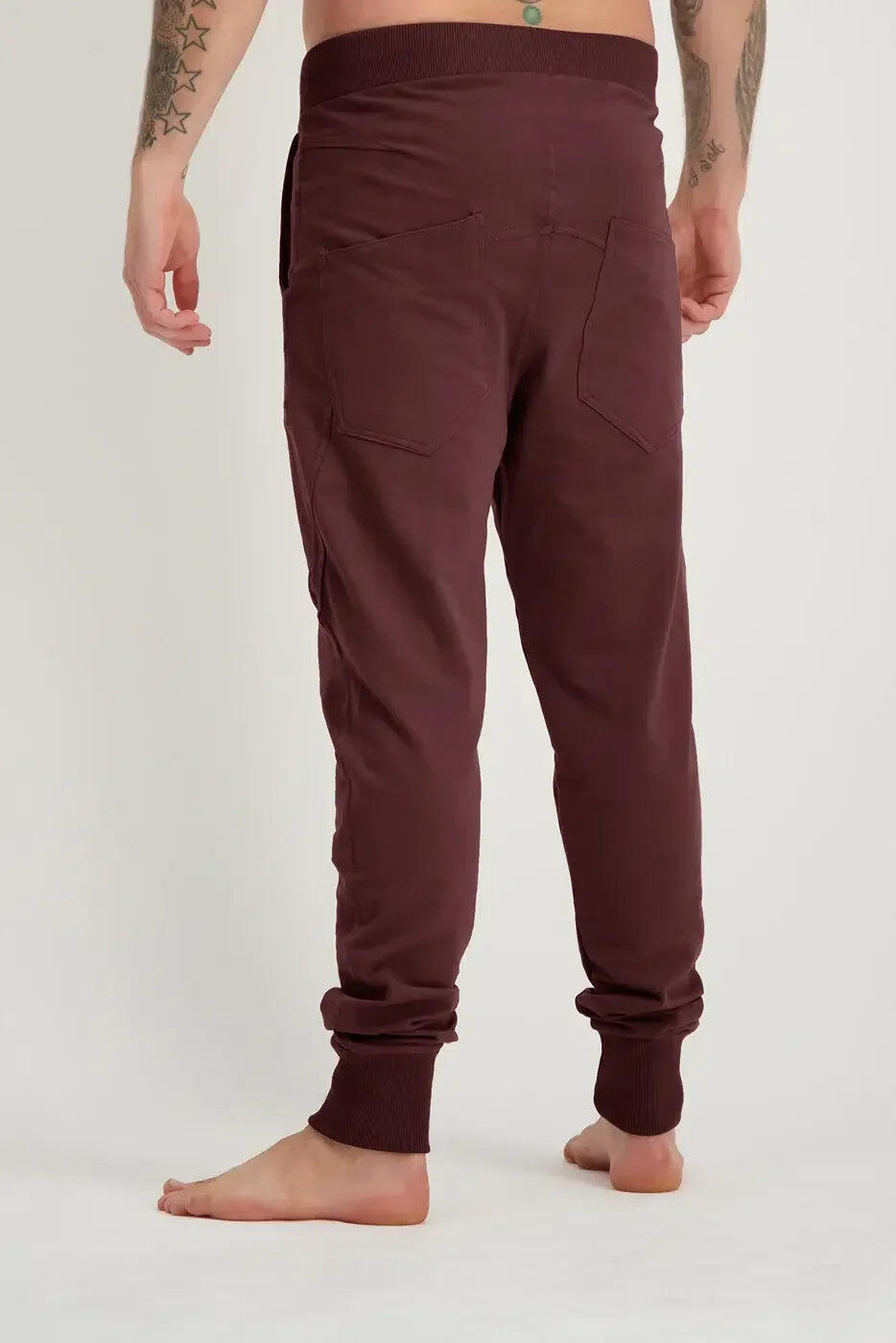 Pantalon de Yoga et Pilates Arjuna - Pantalon confortable et tendance - Marron 3/5