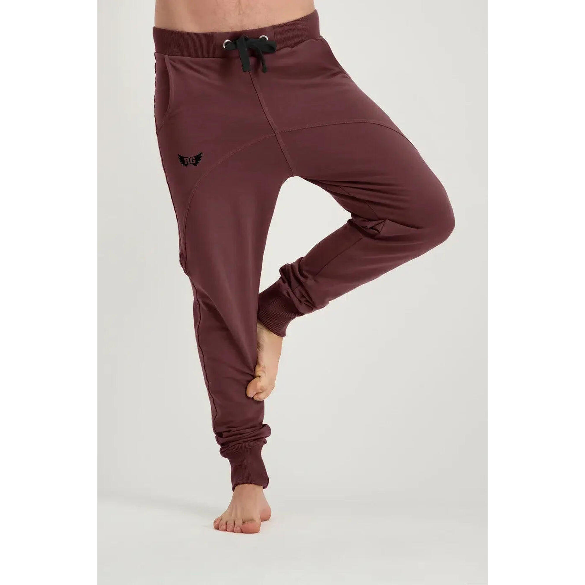 Renegade Guru - Pantalon De Yoga Arjuna - Pantalon De Yoga Confortable Et Tendance - Marron - Pantalons - Marron - Decathlon