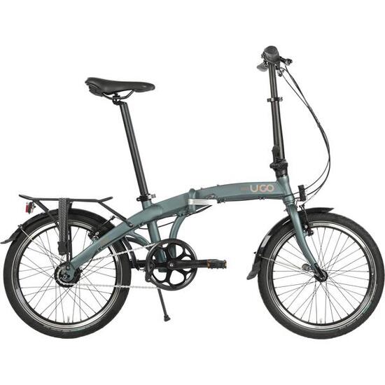 Bicicletta pieghevole UGO Premium Dare I7 - 7 marce - verde pino