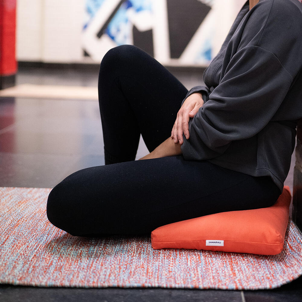AlmohaSamarali Almohada Savasana, almohada de cuello para yoga 2/7