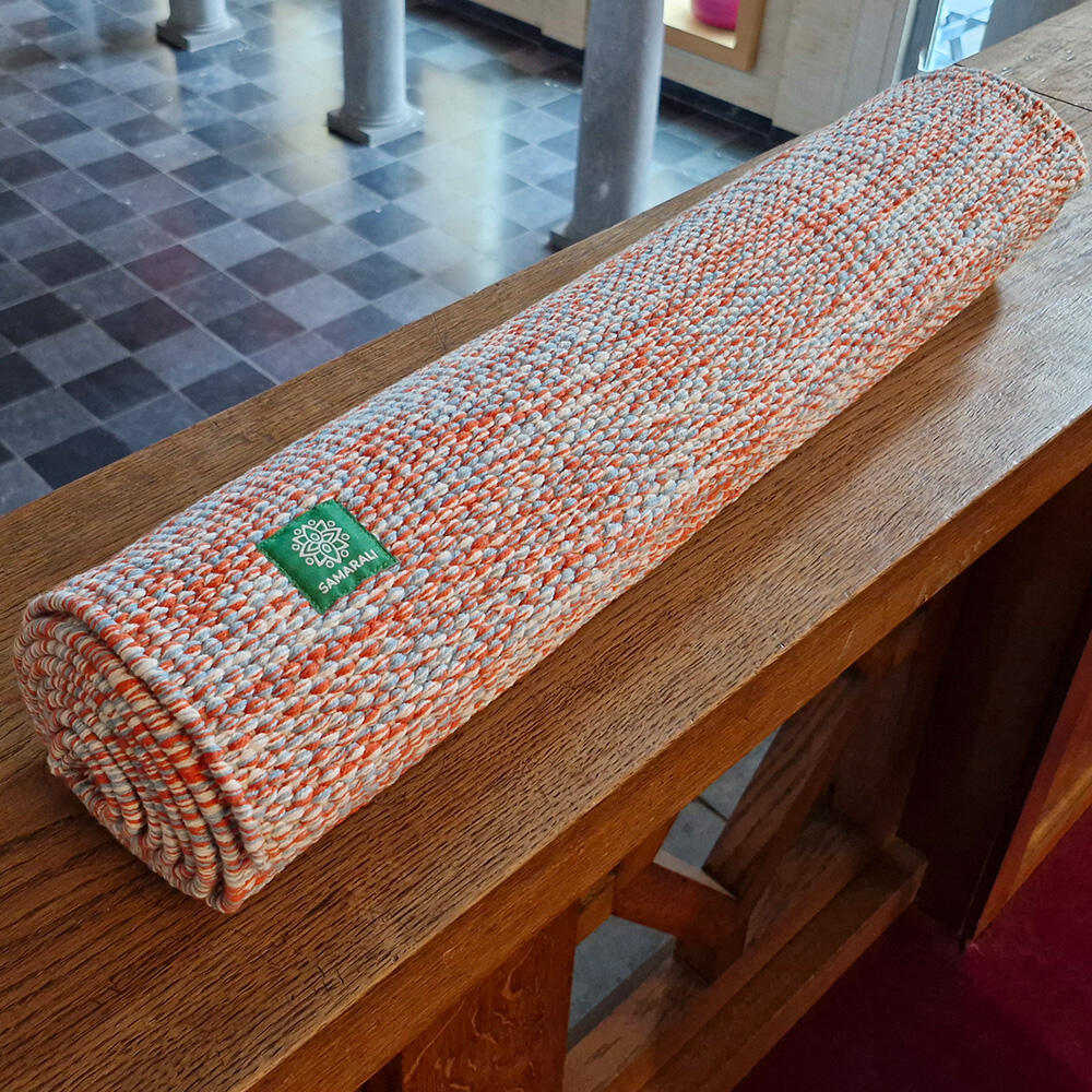Esterilla de Yoga de Algodón Orgánico Tejido – 193 x 66 cm 5/7