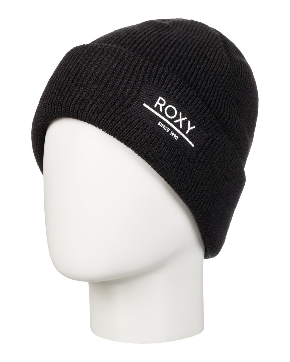 Bonnet en tricot côtelé FOLKER Noir Femme 2/4