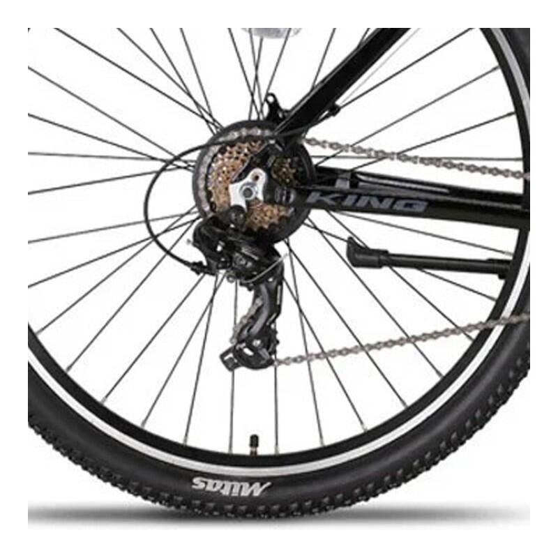 BICICLETA MTB UMIT 29" KING ALM. T18 Negro 3/3