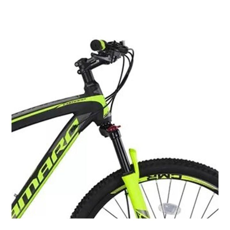 Bicicleta MTB UMIT 29" CAMARO ALM. T18 Preta-Verde 2/3