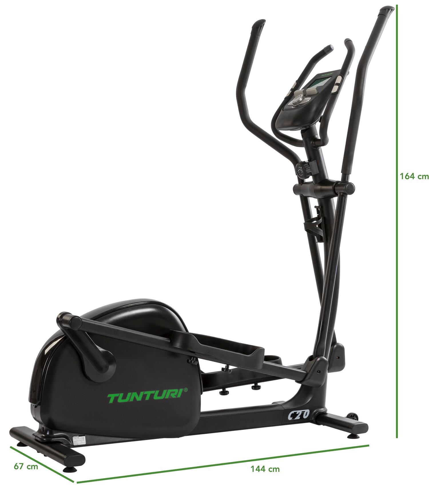 BICICLETA ELIPTICA TRASERA C20R PERFORMANCE TUNTURI 4/7