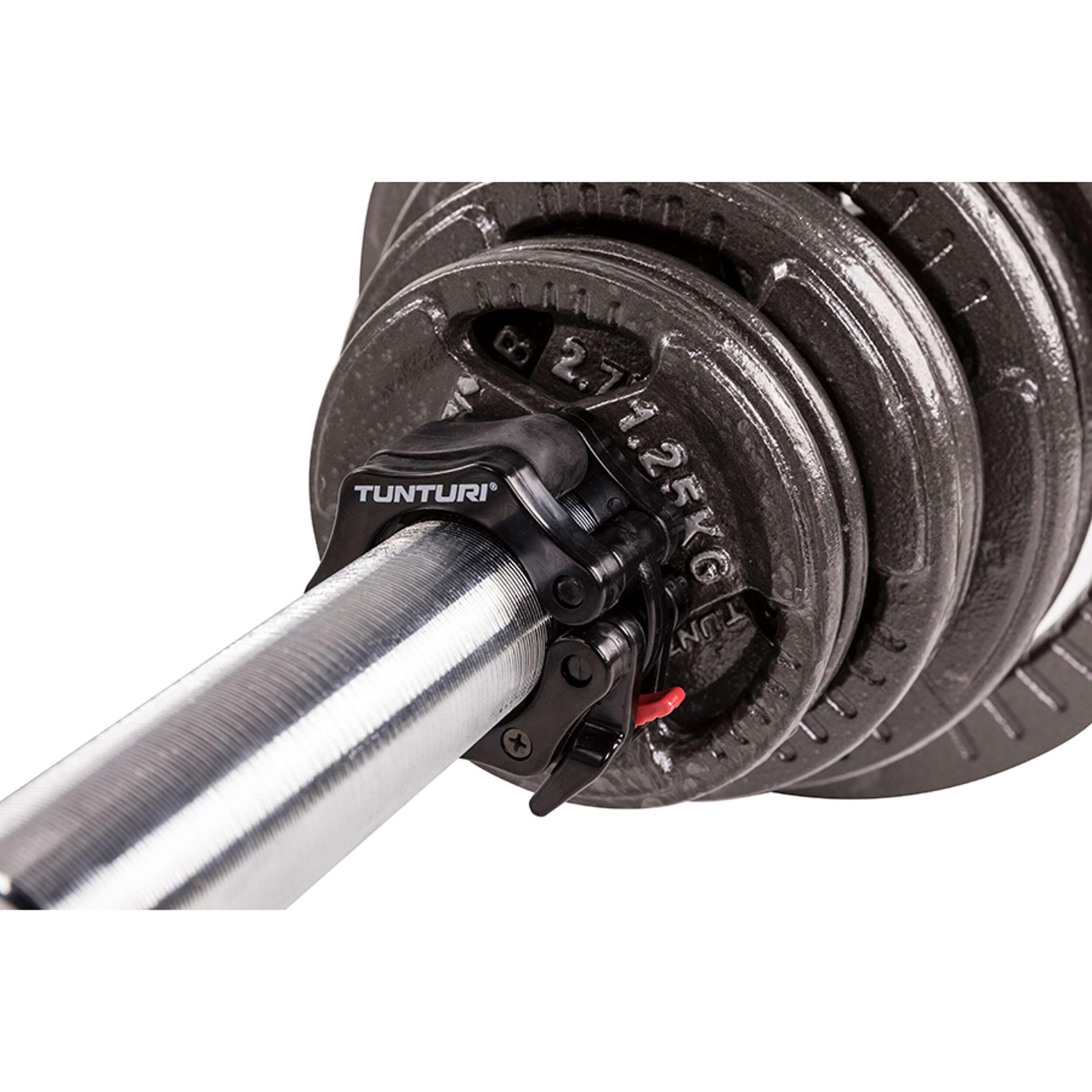 Lot De 2 Colliers De Serrage Pour Barre D'haltère - 5,1 Cm - Antidérapants - Libération Rapide Des Poids Olympiques - Plaques De Verrouillage - Entraînement De Force