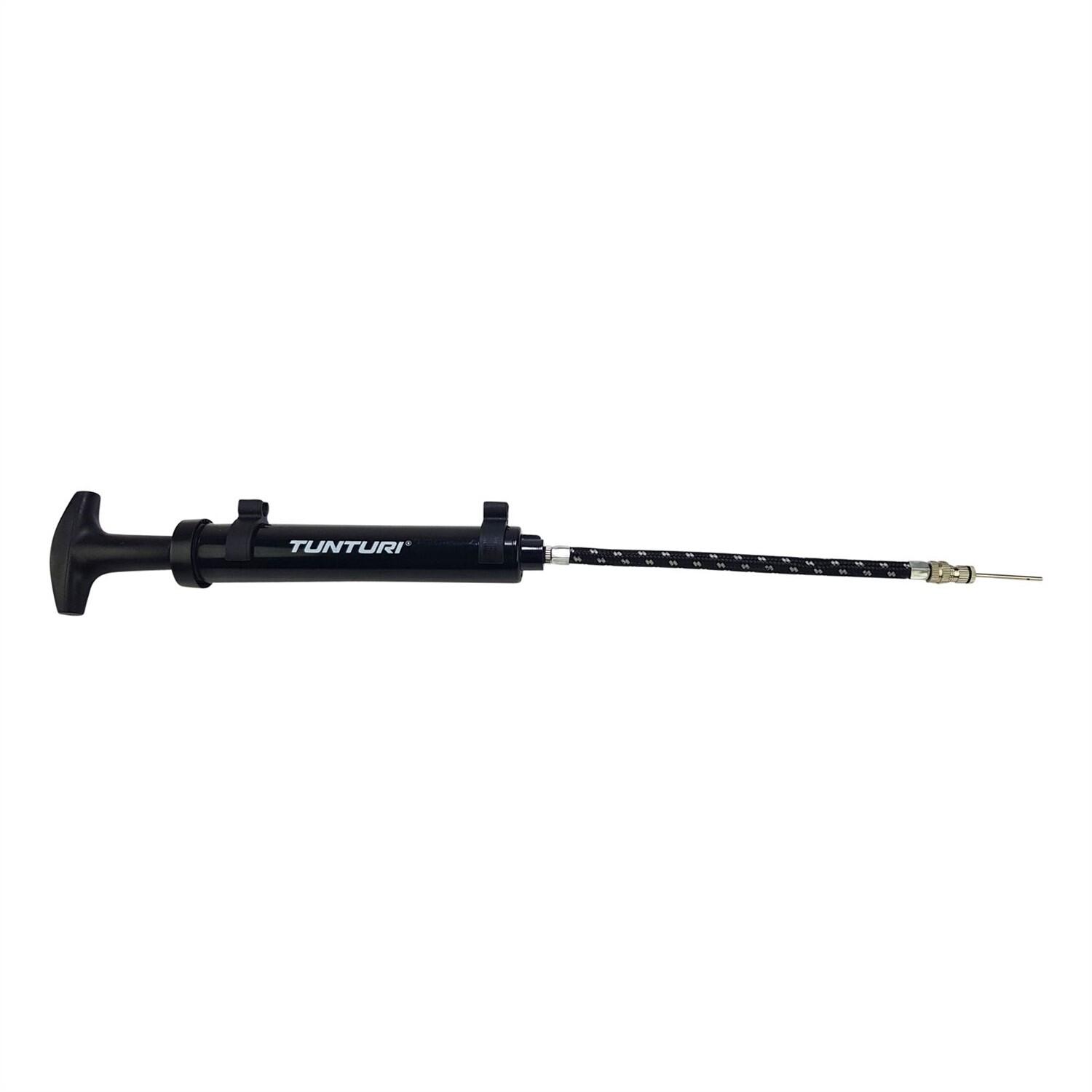 Pompe ballon Tunturi Double Action noire avec 2 embouts 4/5