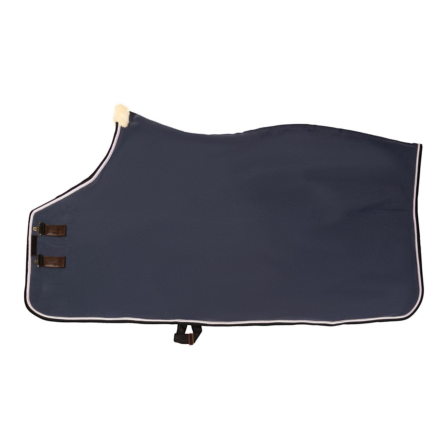 Kentucky Horsewear - Chemise Show Séchante Vegan Wool Marine 145-6'6 - Couverture Cheval - Bleu - Decathlon