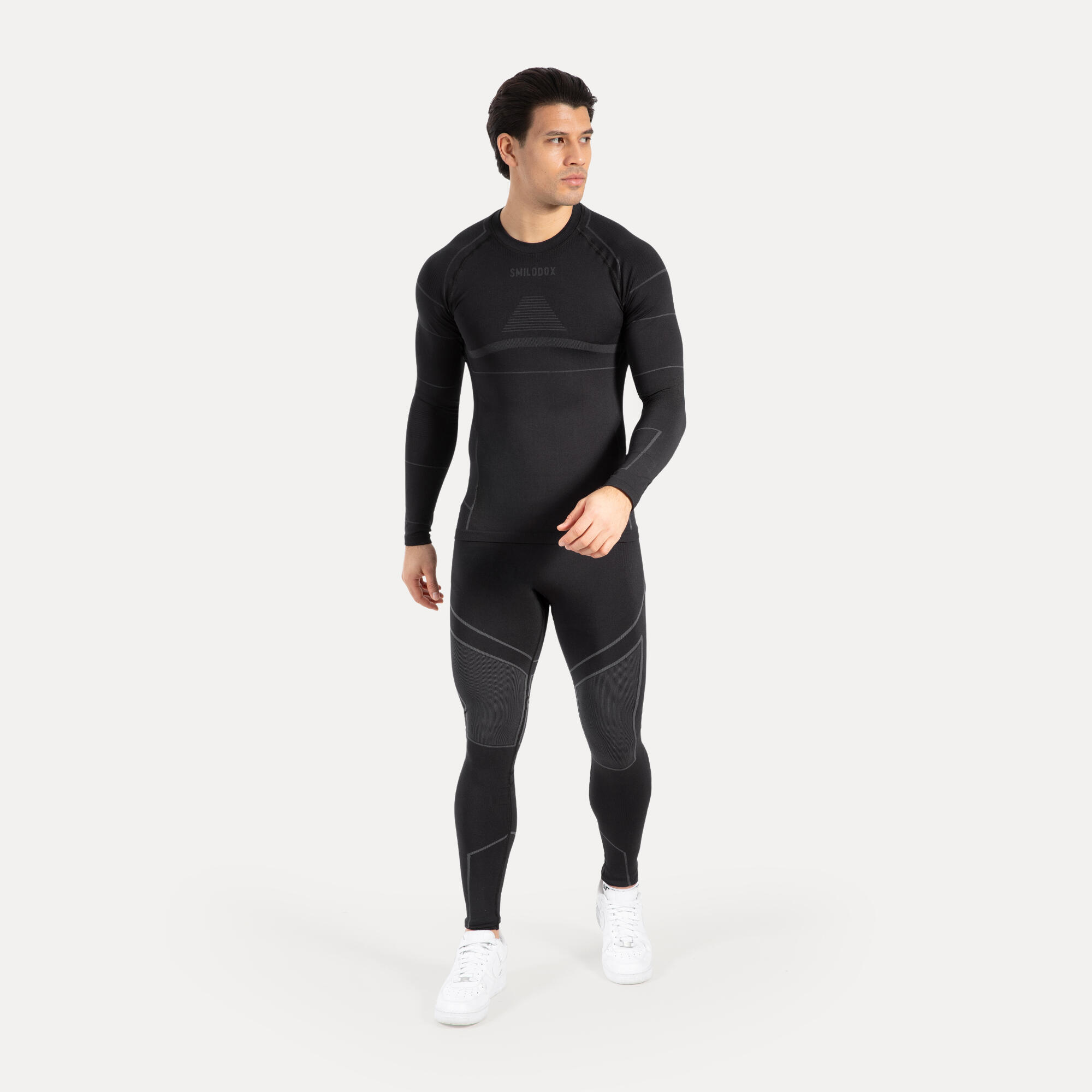 Herren Longsleeve Tarian Schwarz 3/5