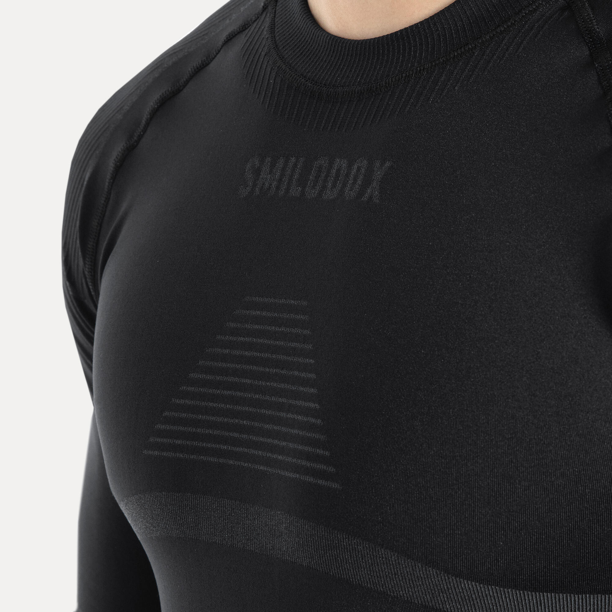 Herren Longsleeve Tarian Schwarz 4/5