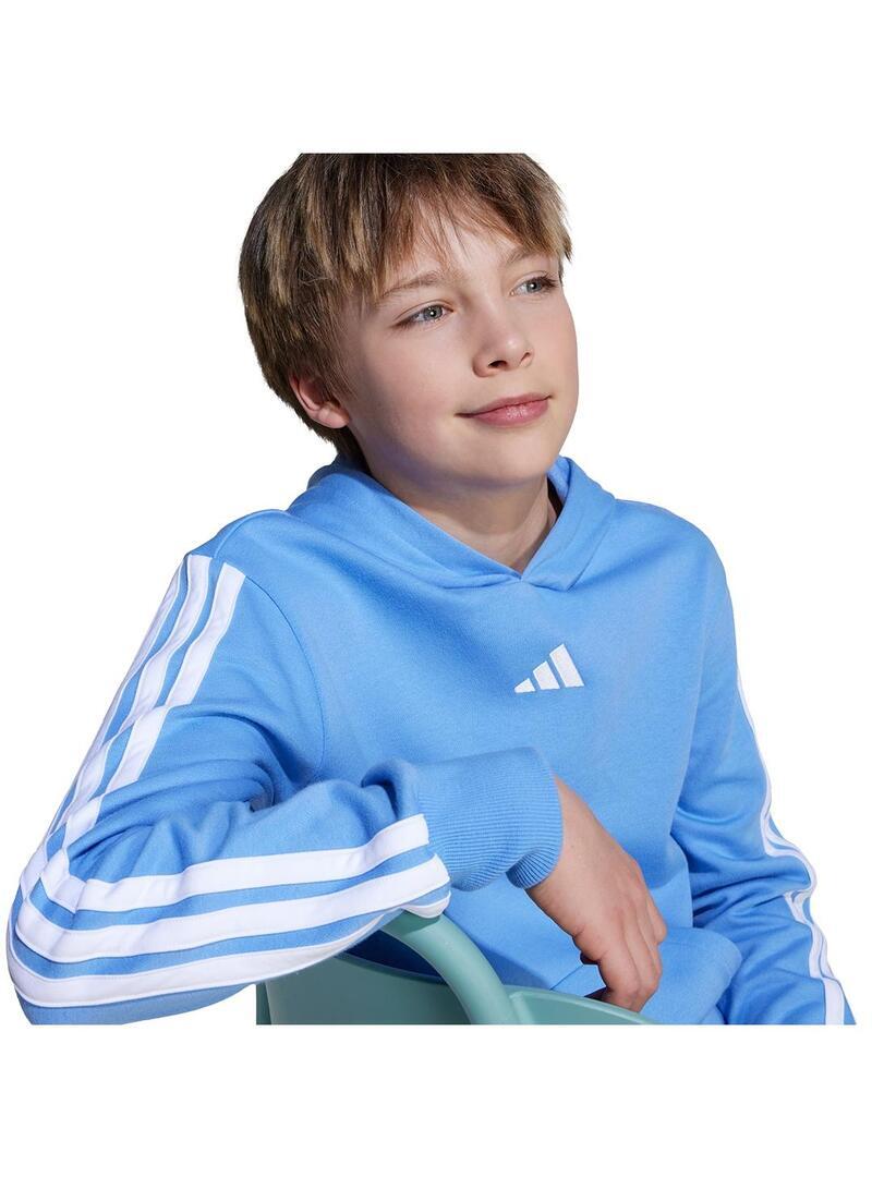 Sudaderas jerseys polares para Niño Adidas Essentials  Azul 5/5