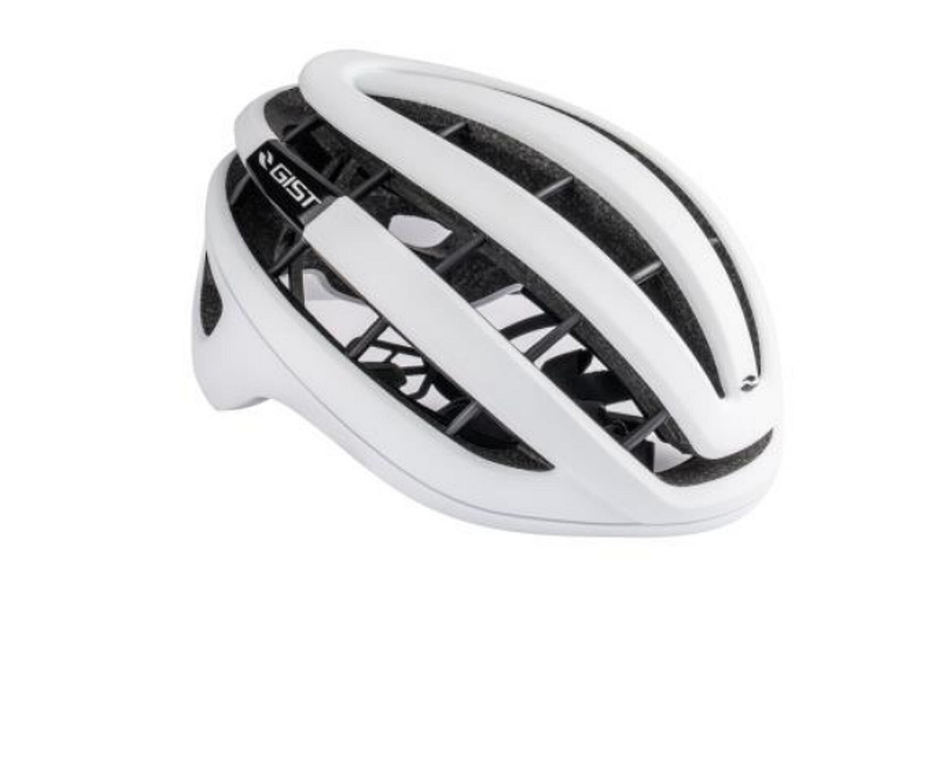 Kask rowerowy RAPIDO, matowy biały