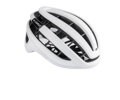 Casco da ciclismo su strada RAPIDO bianco opaco