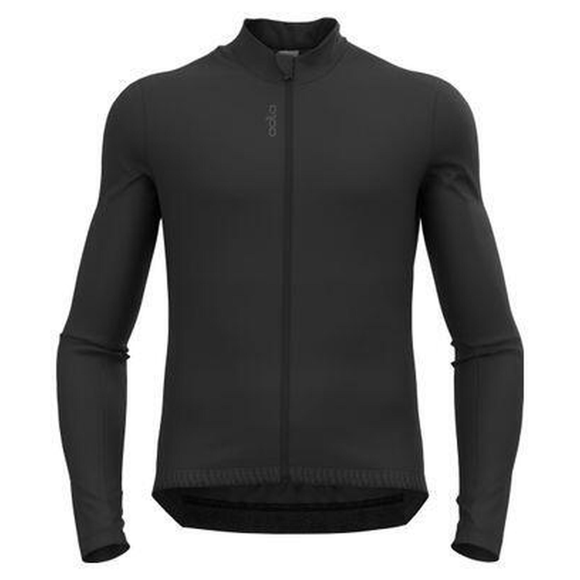 Odlo - Veste De Cyclisme Odlo Full Zip Zeroweight Ceramiwarm Noir - Veste - Noir - Decathlon