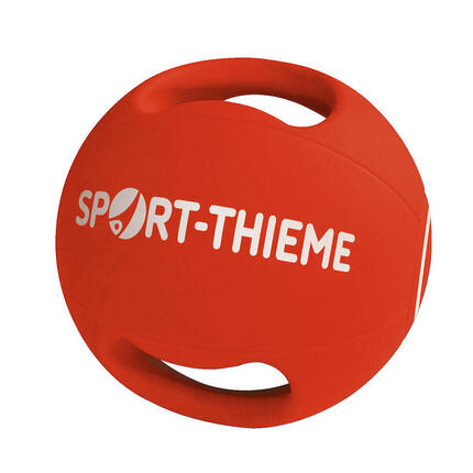 Medizinball Dual Grip 3 kg, Gelb Gymnastik Unisex Gelb