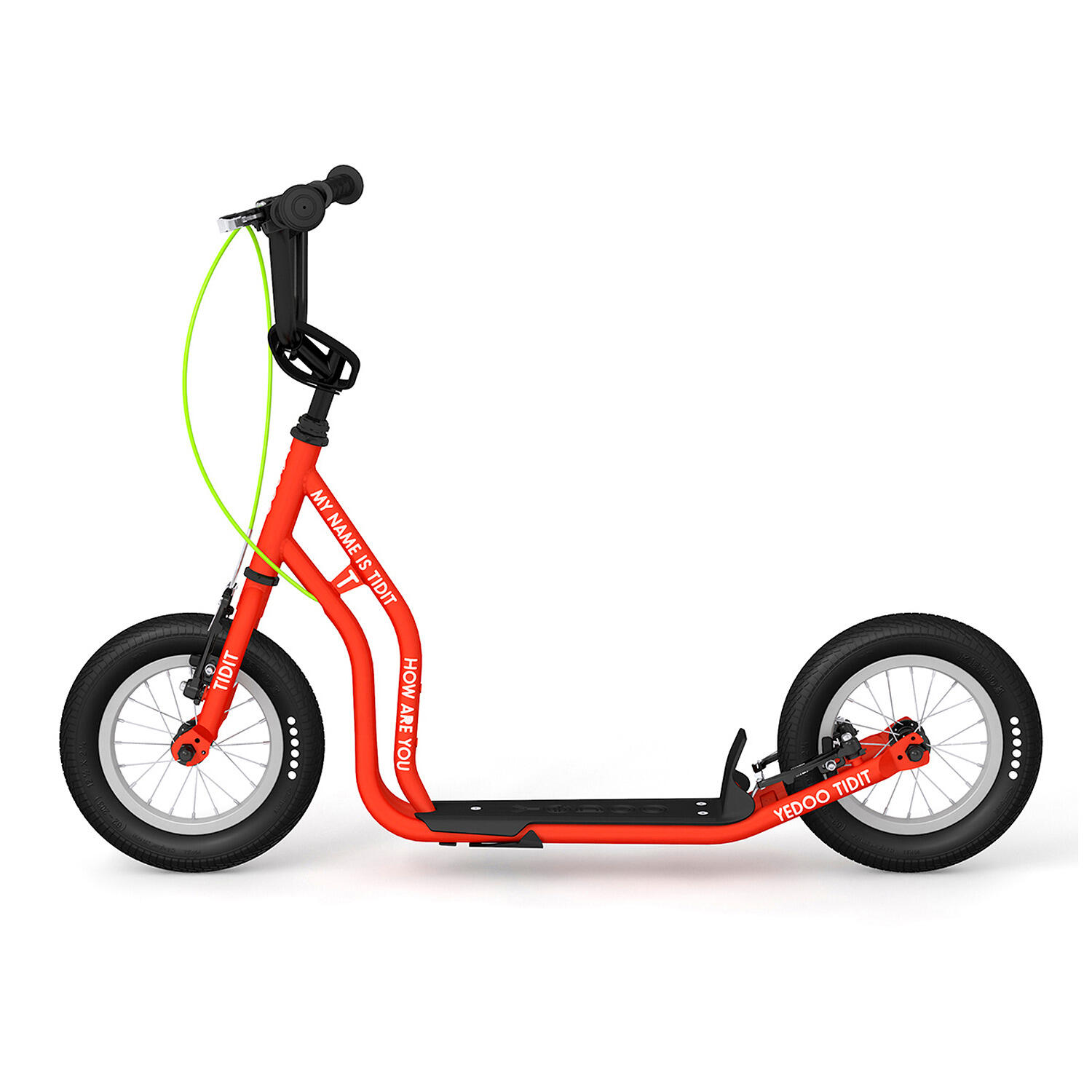 Yedoo - Trottinette Pour Enfants "tidit" Yedoo - Trottinette - Rouge - Taille Unique - Decathlon