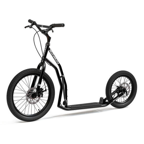 Yedoo Mezeq Noir - Trottinette Sportive pour Chiens