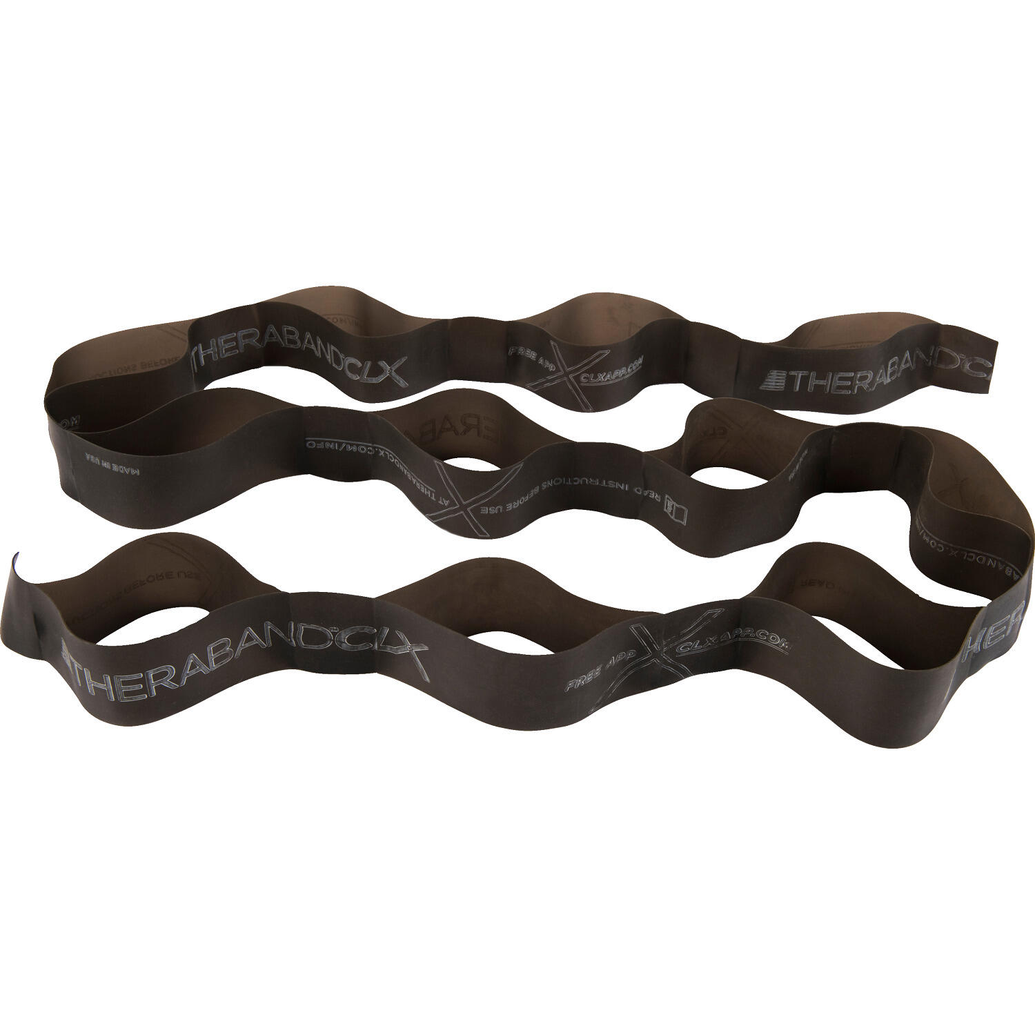 Theraband - Thera-band Clx Band Extra Fort/noir - Bande Élastique - Marron|noir|vert - Taille Unique - Decathlon