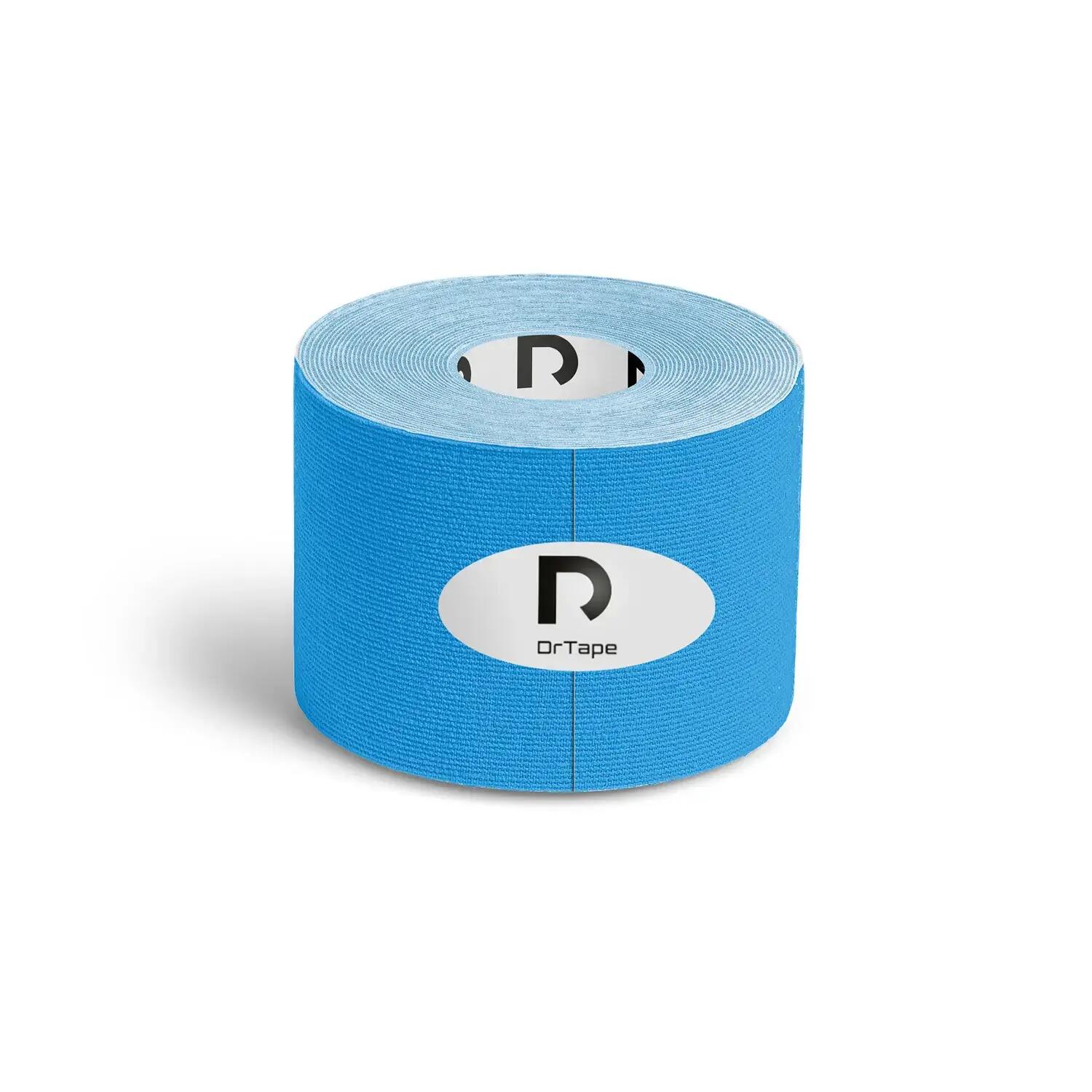 Taśma kinezjologiczna do tejpingu wodoodporna mocna 5 cm x 5 m DrTape 2/7