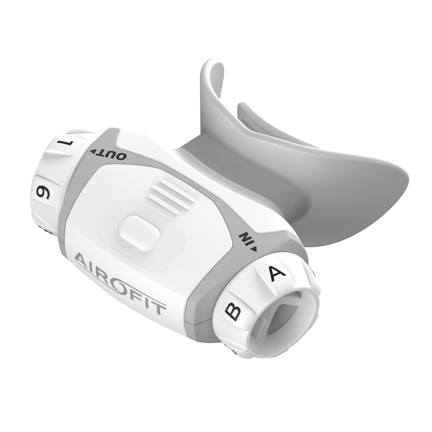 Treinador de respiração Airofit Essential™ e aplicação guiada 3/7