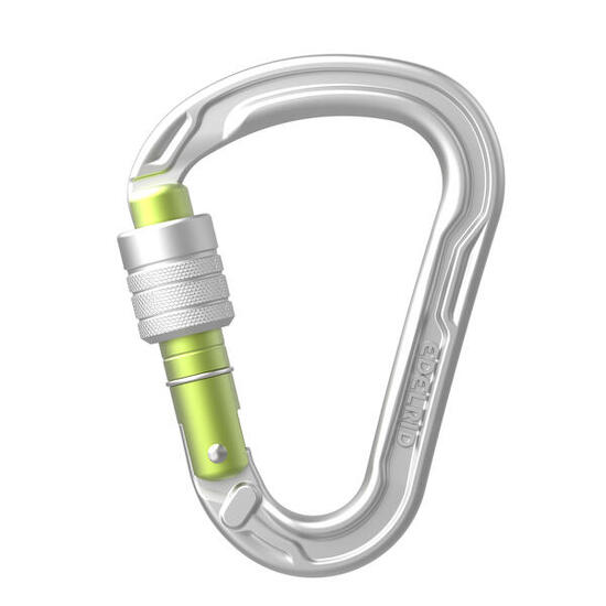 Karabinek wspinaczkowy Edelrid HMS Strike Screw II - silver