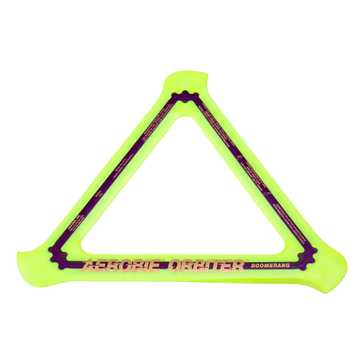 Boomerang Aerobie Orbiter Boomerang 6046395 Multicolore 30 cm 3/7
