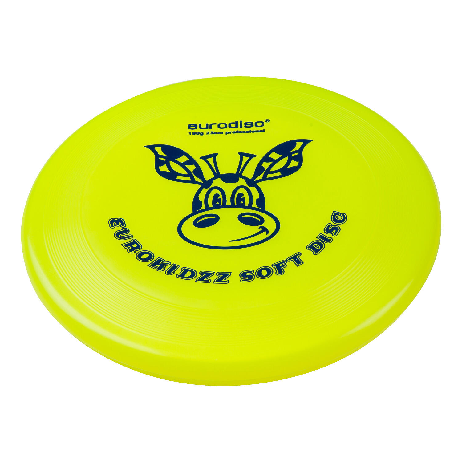 Frisbee per bambini Eurodisc Kidzz Giraffa 100 g Verde ED0100GRGF Verde 23 cm 1/6