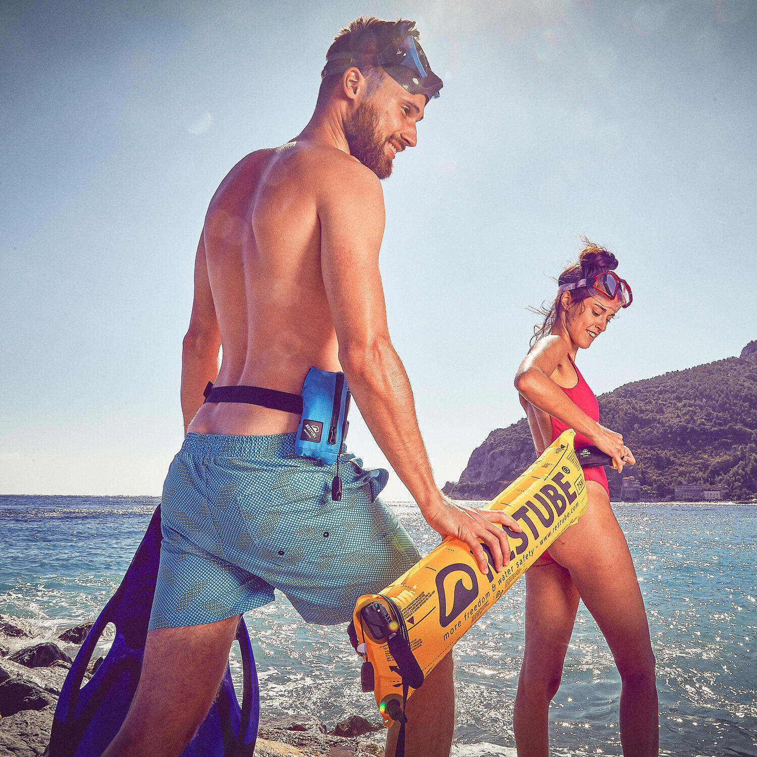 Rettungsboje Extreme Wasserrettung Unisex Gelb 2/7