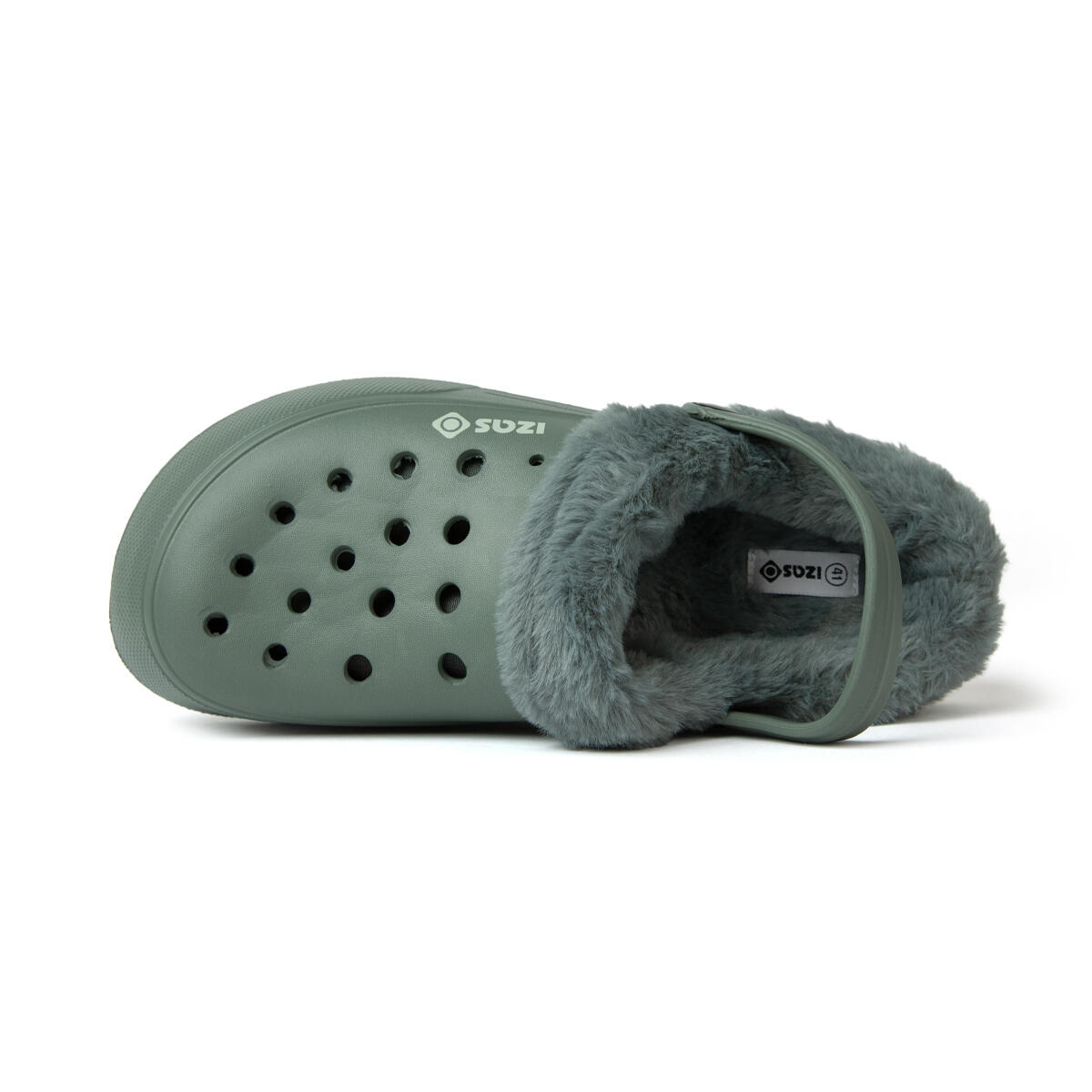 Zapatillas cálidas CONCORD de casa con pelo cálido y plantilla de EVA 3/6