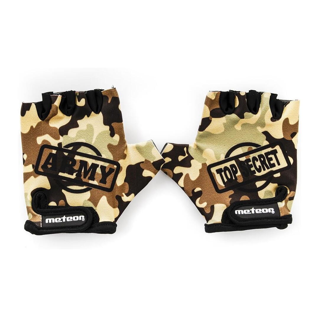 Guantes de Ciclismo Moro Diseño Camuflaje para Niños/Niñas Multicolor 3/7