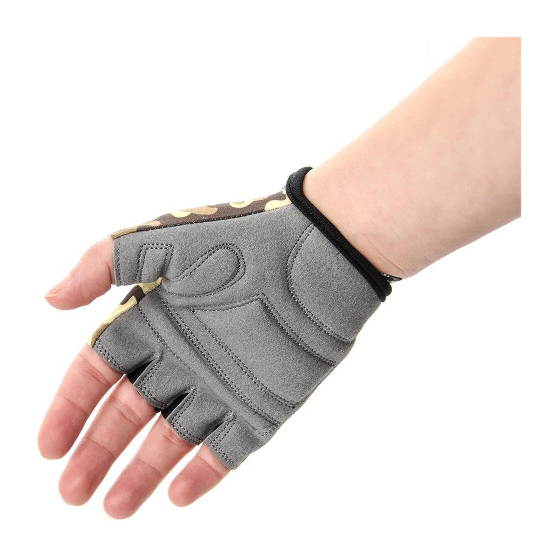 Guantes de Ciclismo Moro Diseño Camuflaje para Niños/Niñas Multicolor 5/7