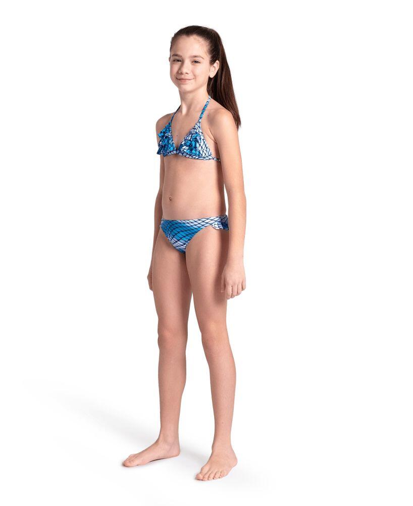 Strój kąpielowy dziewczęcy dwuczęściowy bikini basen Arena Water Print 3/5
