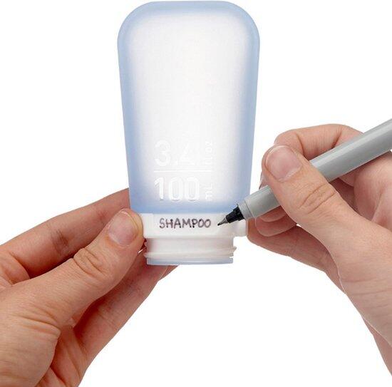 Humangear GoToob+ 3-Pack Medium Clear/Green/Blue 7/7
