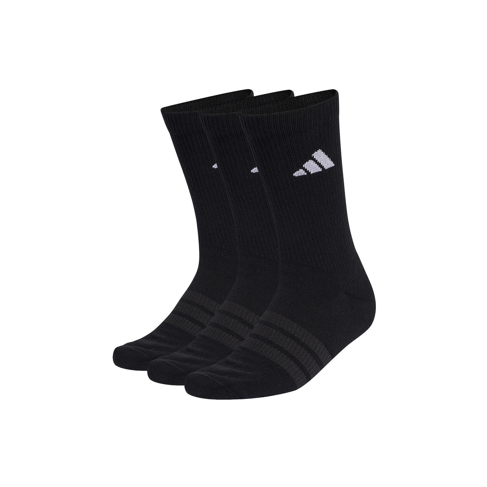 Adidas - Chaussettes Unisexe Paquet De 3-cushioned Sportswear Crew Socks - Chaussettes - Noir - 47/50 - Decathlon