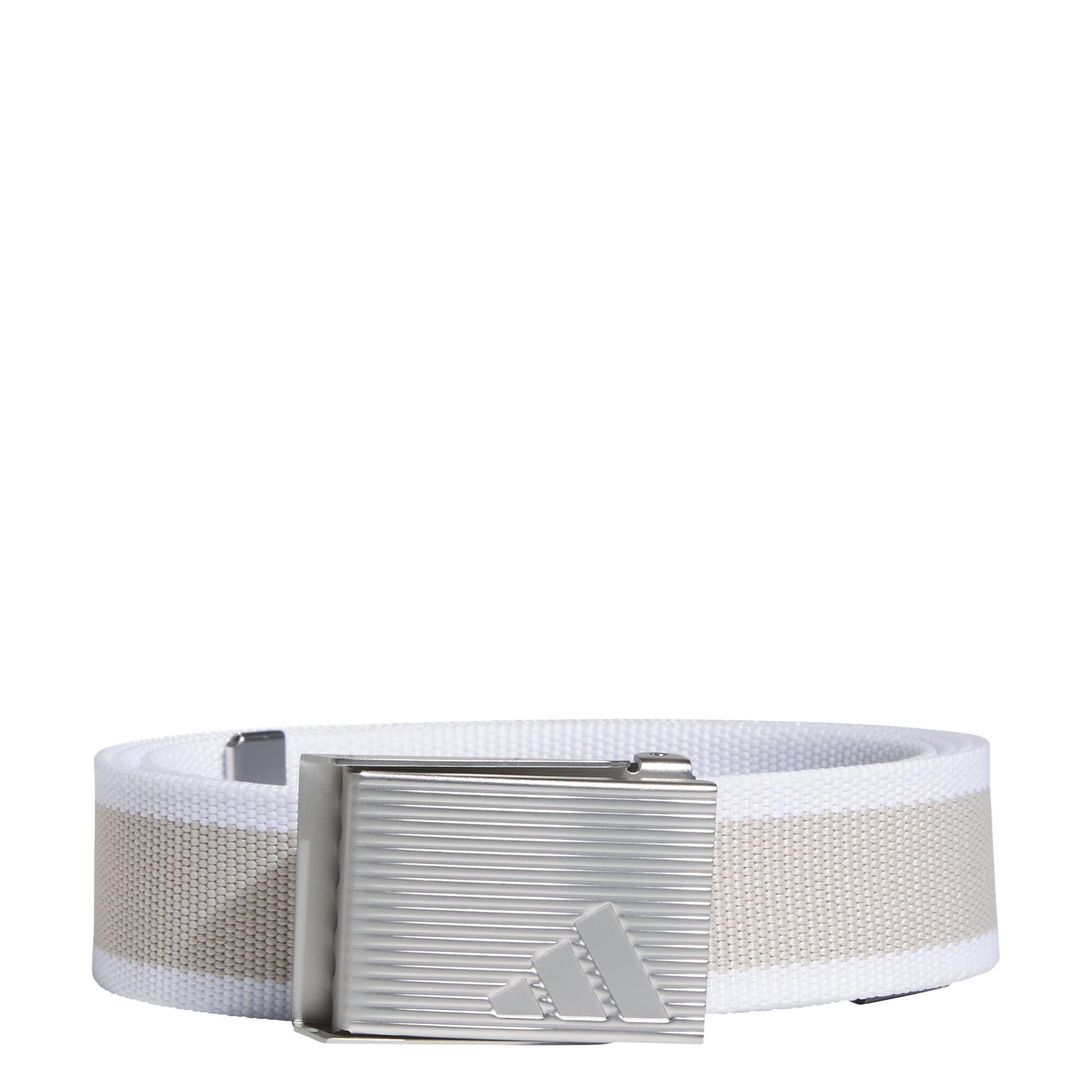 ADIDAS Reversible Striped Webbing Belt