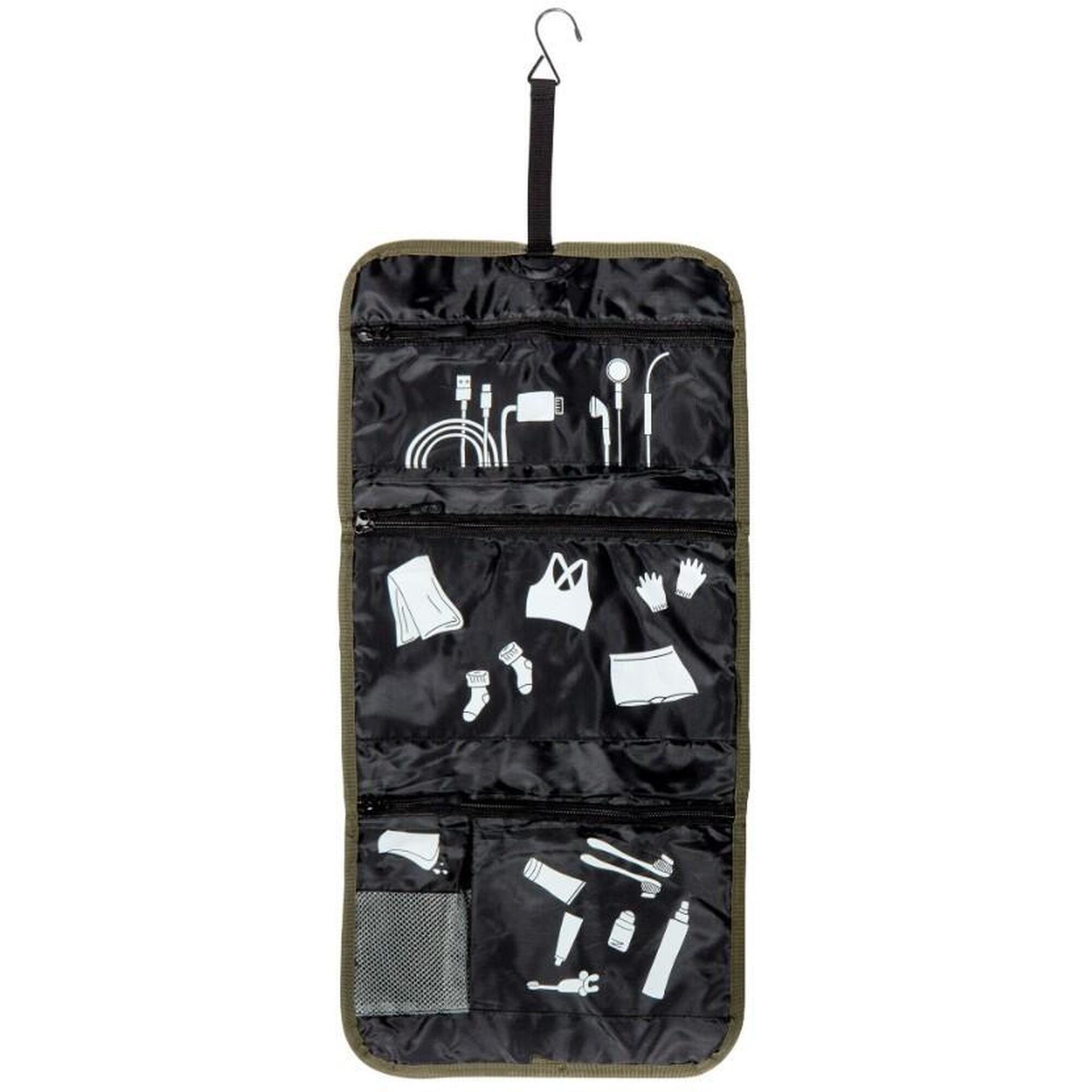 Cao - Cao Outdoor "organiseur De Voyage" - Trousse De Toilette - Noir - Taille Unique - Decathlon