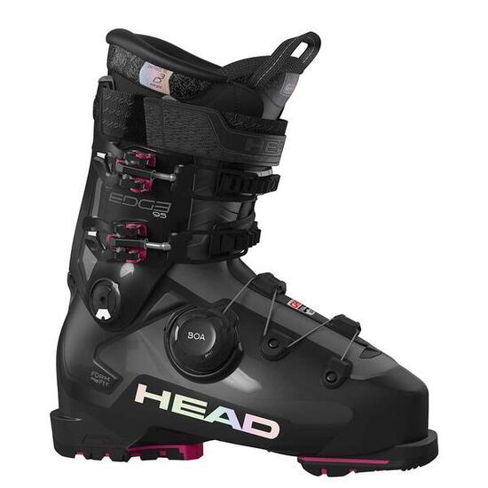 Schoenen - ski - dames - edge 95 boa - zwart/fuchsia