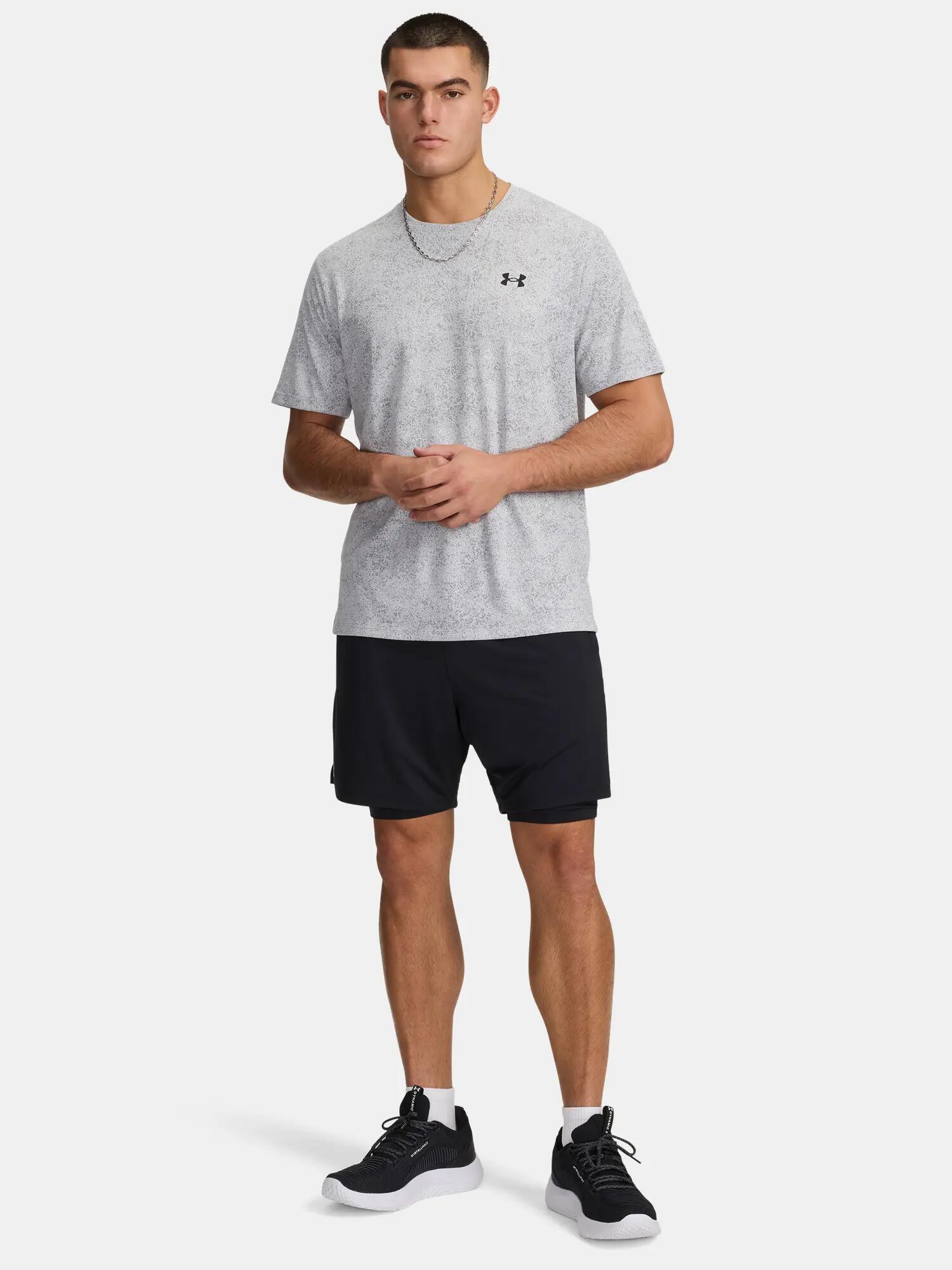 Férfi rövidnadrág Under Armour UA Tech Vent 2in1 Short-BLK 4/4
