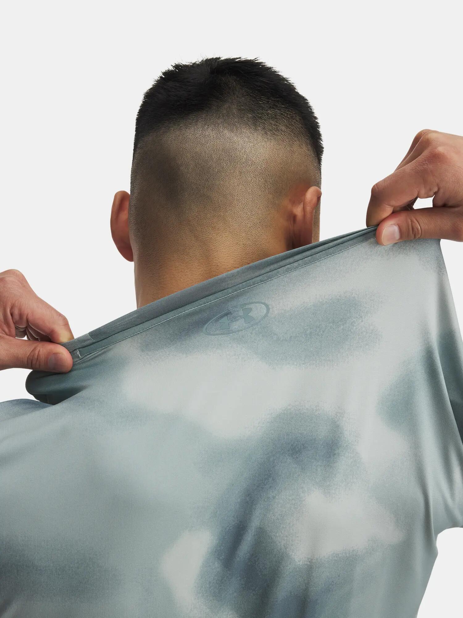 Férfi póló Under Armour Vanish Energy Printed SS-GRN 4/4