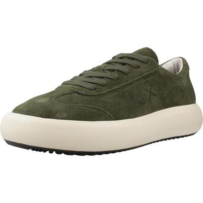 Sneakers sun68 model big boy suede kleur groen