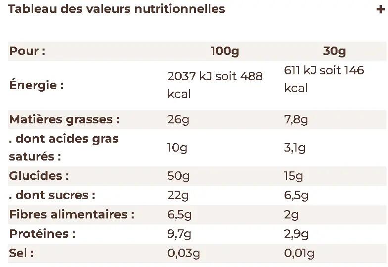 Barre céréales Bio Sans Gluten 4/4