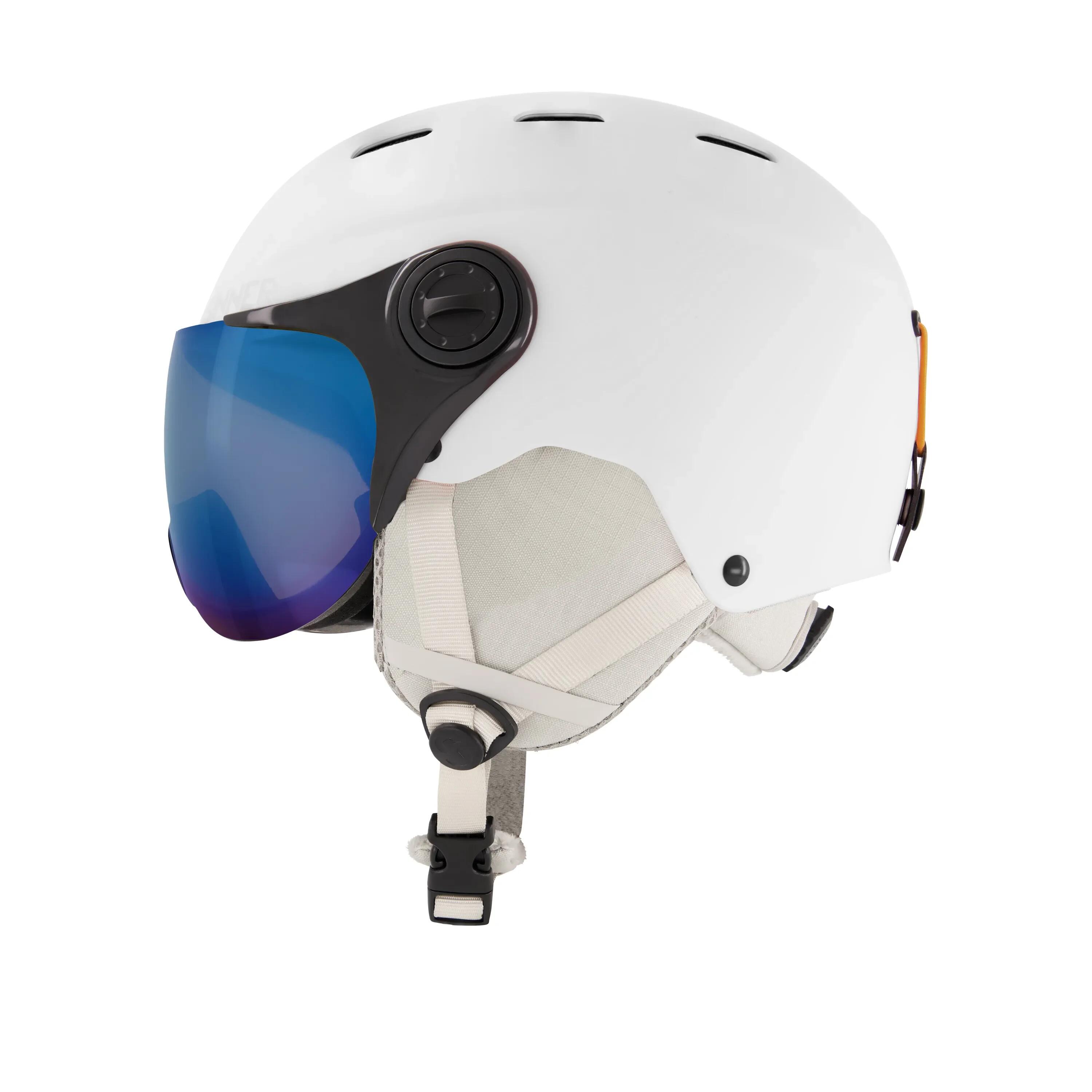 Kask narciarski/snowboardowy SINNER Typhoon Visor, biały, unisex 2/4