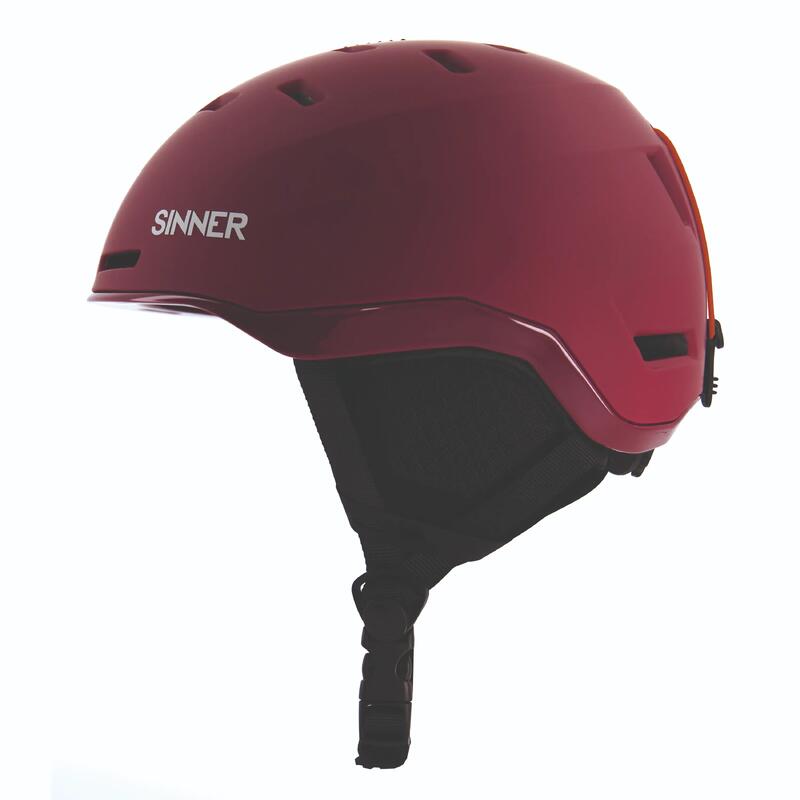 Căsca ski/snowboard SINNER Kaiser, Visiniu, Unisex