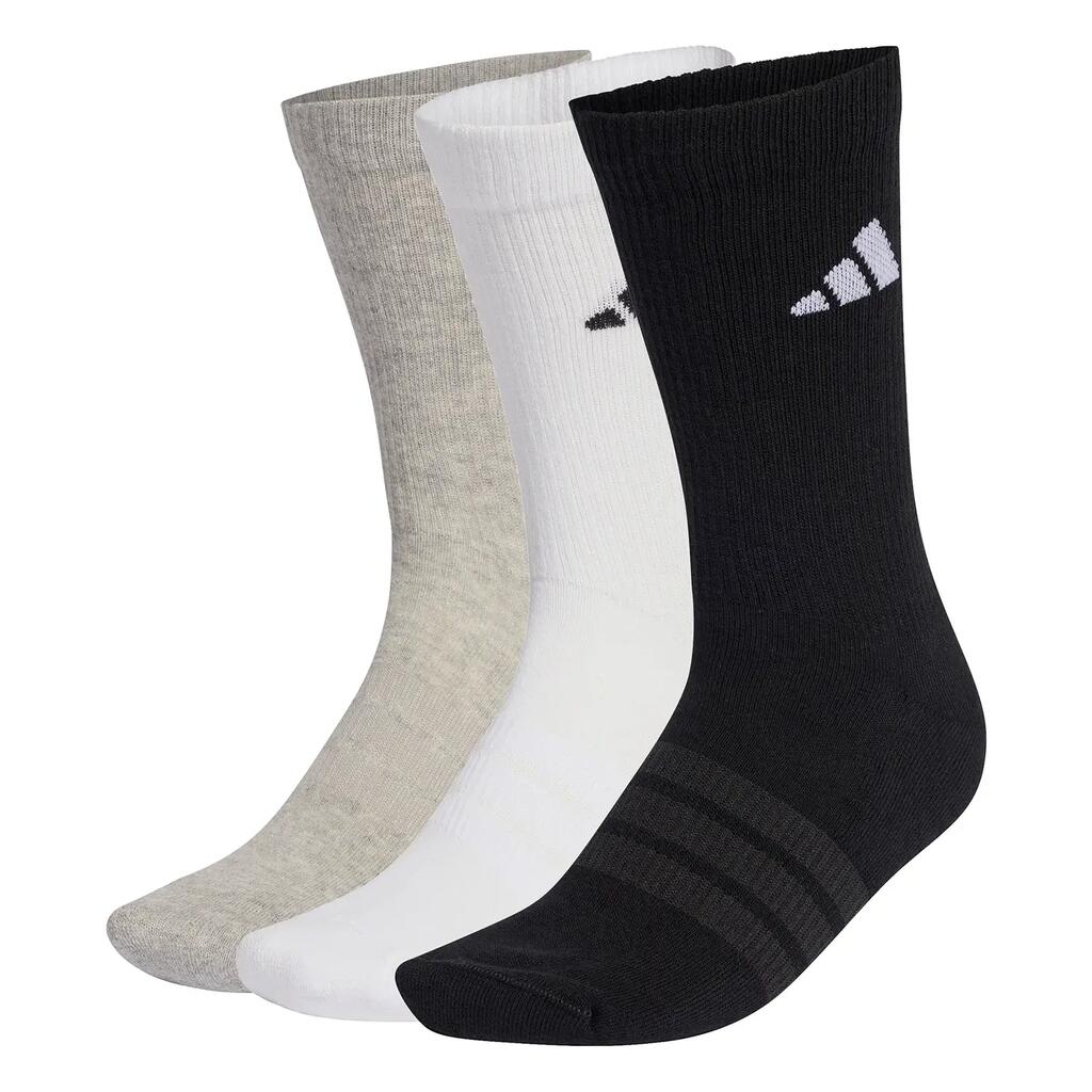 Socks Unisex Pack of 3-Cushioned Sportswear Crew Socks