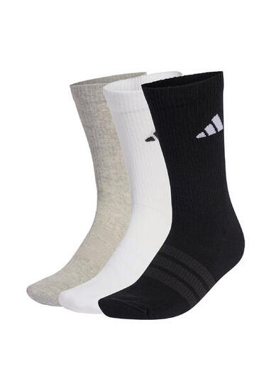 adidas Unisex Cushioned Sportswear Crew Socken 3er-Pack Tennissocken 3 Paar