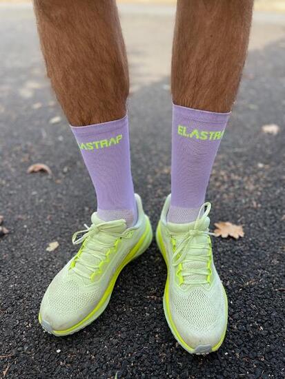Chaussettes de Course Fines et Respirantes - Running, Vélo, Sports - La violette