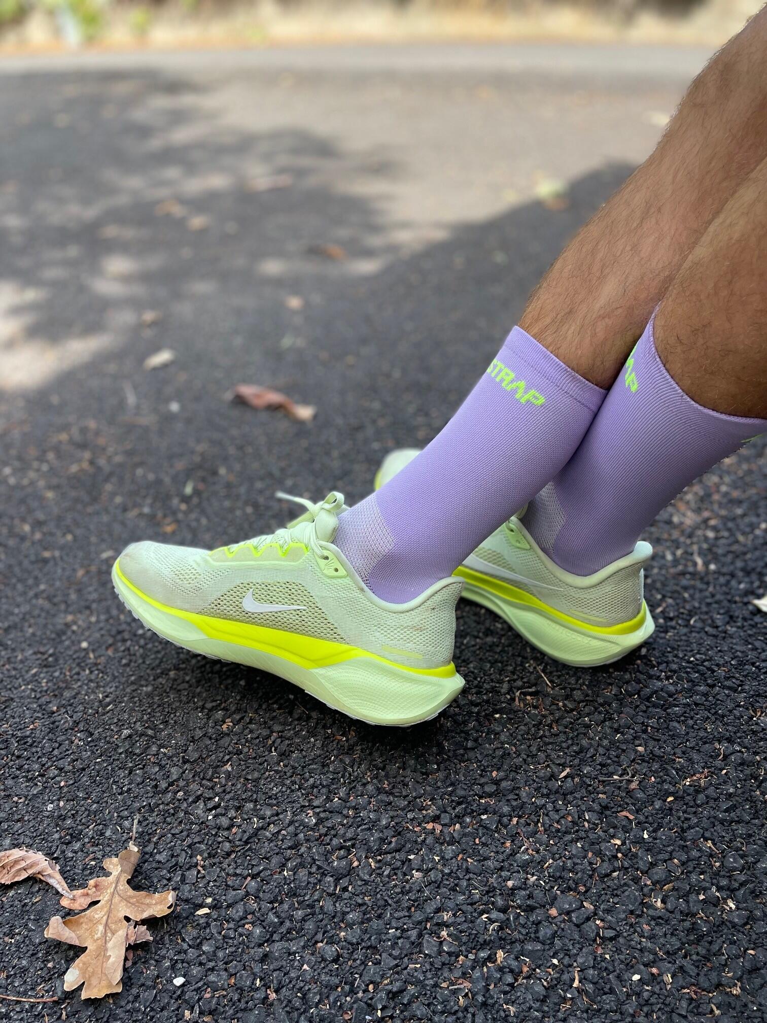Calze da Corsa Sottili e Traspiranti - Running, Ciclismo, Sport - La violette 5/7