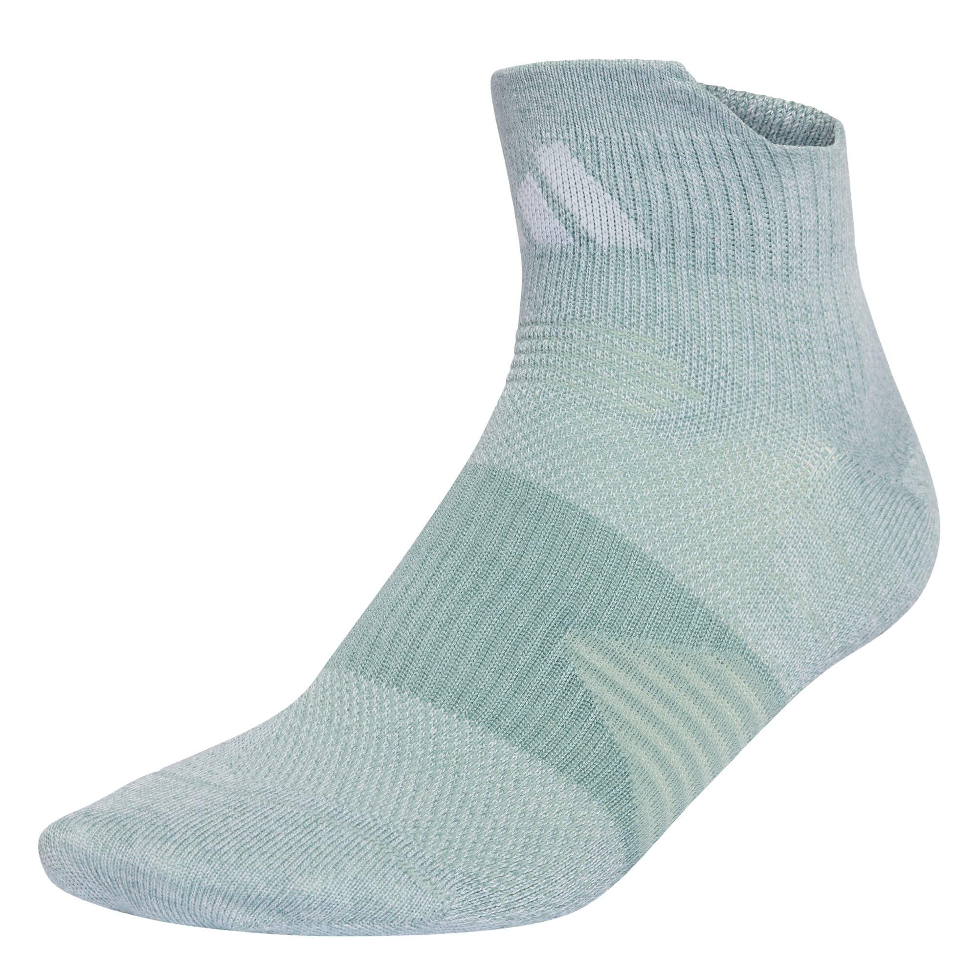 Adidas - Chaussettes De Running Légères Climacool - Chaussettes - Vert - 40/42 - Decathlon