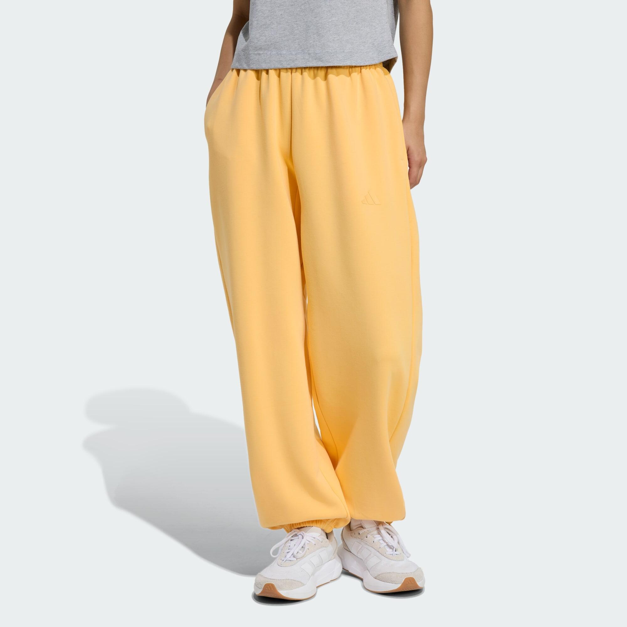 Adidas - Pantalon Ample Soft Lux - Pantalons - Orange - Decathlon
