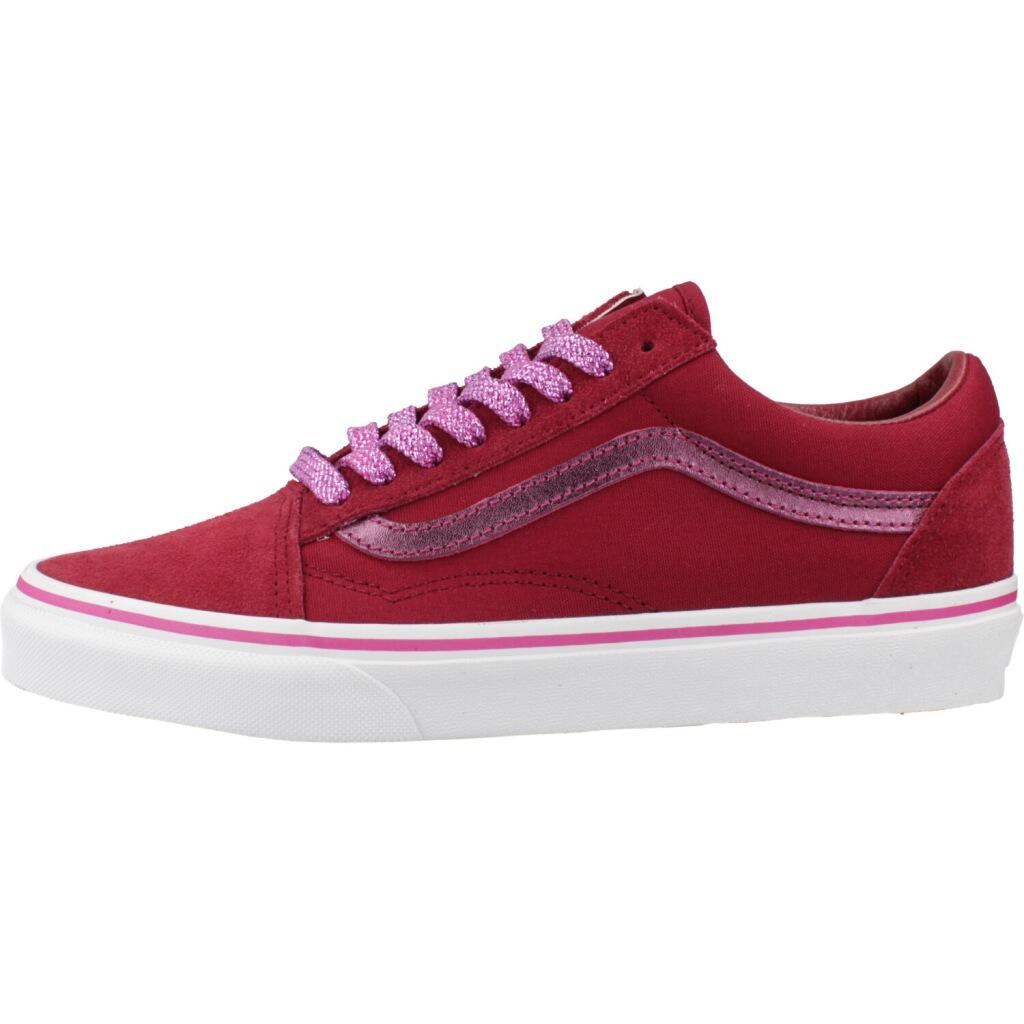 Baskets Vans Modèle Old Skool Mtlc Couleur Bordeaux 2/5